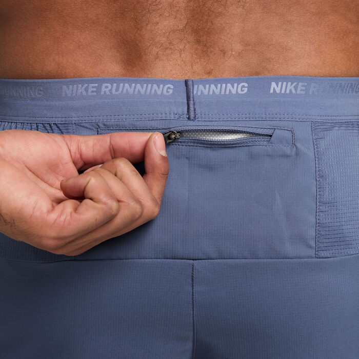 Nike Men's Stride Dri-FIT Running Shorts Blue Nike Men's Stride Dri-FIT Running Shorts Blue image number 4