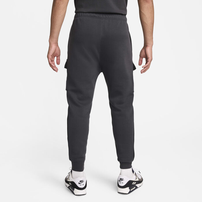 Shop Nike Men's Air Fleece Cargo Trousers Black Online in KSA -SSS