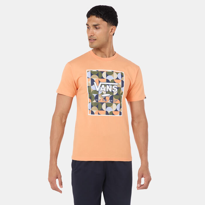 Vans Men's Classic Print Box T-Shirt Orange image number 0