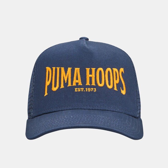 PUMA Basketball Graphic Trucker Cap Blue PUMA Basketball Graphic Trucker Cap Blue image number 0