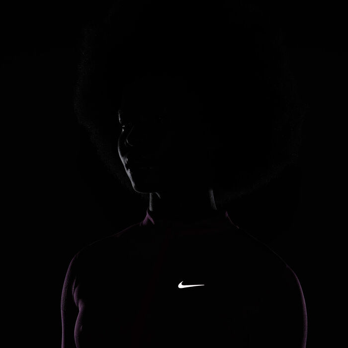 Nike Women's Running Division Dri-FIT ADV 1/2-Zip Mid Layer Pink image number 5