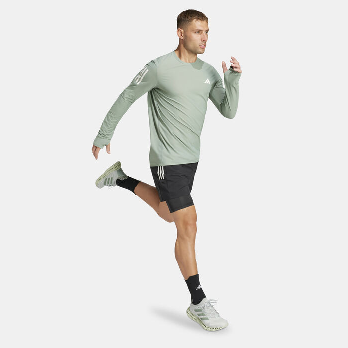 adidas Men's Own The Run 2-In-1 Shorts Black adidas Men's Own The Run 2-In-1 Shorts Black image number 2