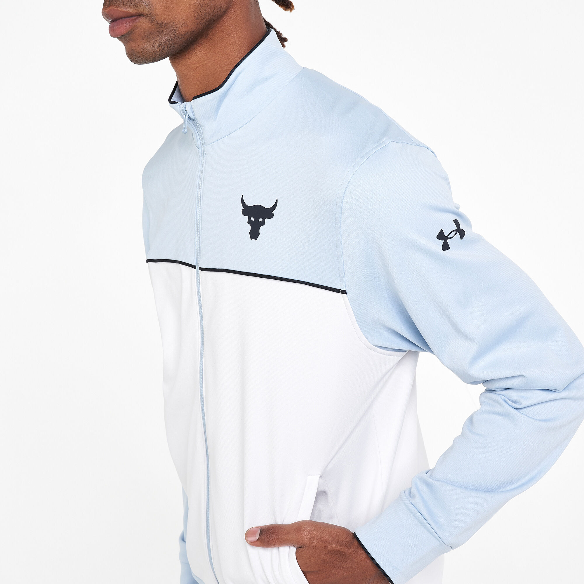 Men's project rock knit track sales jacket
