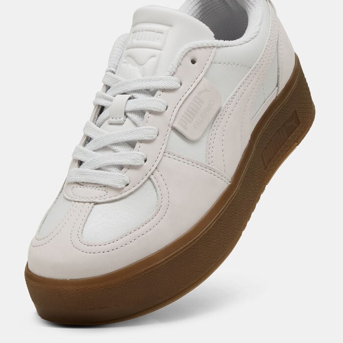 PUMA Women's Palermo Elevata Shoes Beige PUMA Women's Palermo Elevata Shoes Beige image number 4