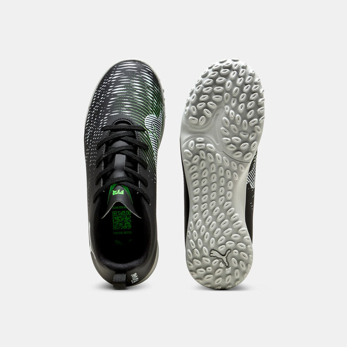 PUMA Kids' FUTURE 8 PLAY Turf Ground Football Shoes Black PUMA Kids' FUTURE 8 PLAY Turf Ground Football Shoes Black image number 3