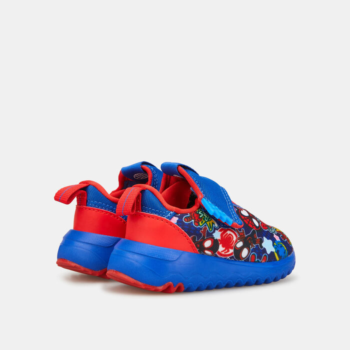 adidas Kids' Marvel Suru365 Superhero Adventures Slip-On Shoe Blue adidas Kids' Marvel Suru365 Superhero Adventures Slip-On Shoe Blue image number 2