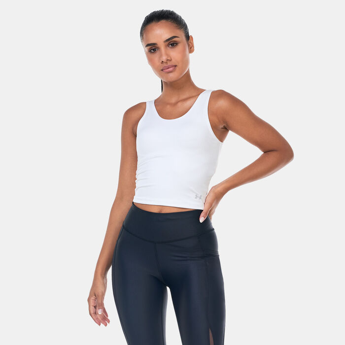 Under Armour Women's Motion Training Tank Top White Under Armour Women's Motion Training Tank Top White image number 0