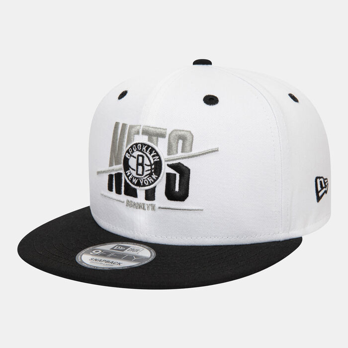 New Era Men's NBA Brooklyn Nets 9FIFTY Cap White New Era Men's NBA Brooklyn Nets 9FIFTY Cap White image number 3
