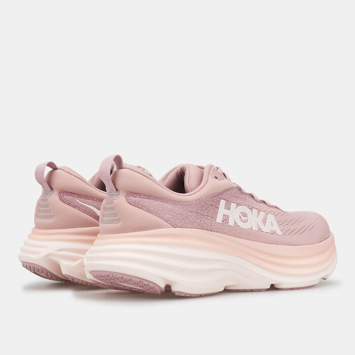 HOKA Women's Bondi 8 Running Shoe Pink HOKA Women's Bondi 8 Running Shoe Pink image number 3