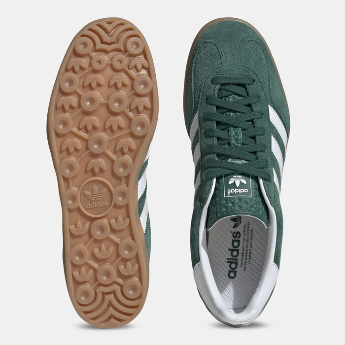 adidas Originals Men's Gazelle Indoor Shoes Green adidas Originals Men's Gazelle Indoor Shoes Green image number 4