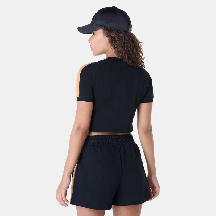 New Era Women's MLB New York Yankees Floral T-Shirt Black image number 1