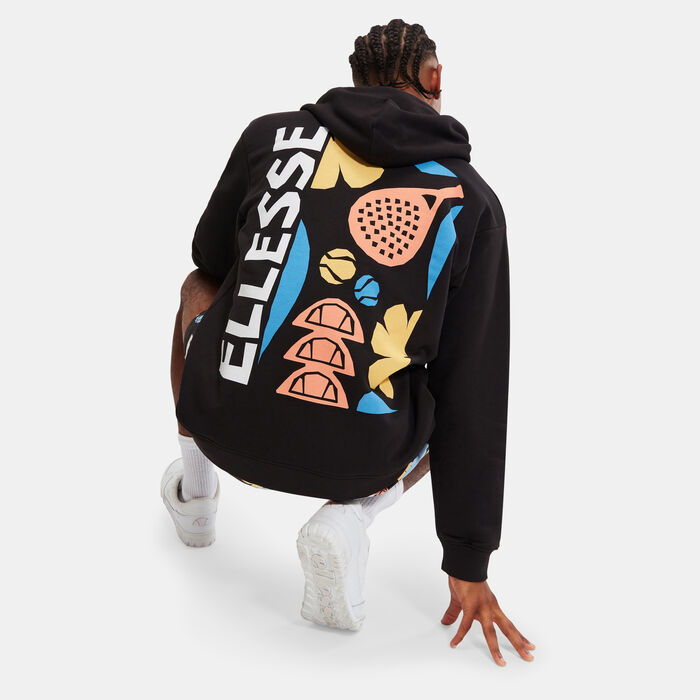 ellesse Men's Tepsoni Graphic Printed Hoodie Black ellesse Men's Tepsoni Graphic Printed Hoodie Black image number 3