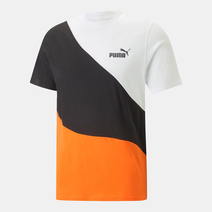 PUMA Men's POWER Cat T-Shirt White PUMA Men's POWER Cat T-Shirt White image number 0