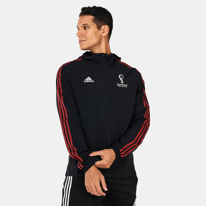 adidas Men's FIFA World Cup 2022™ Official Emblem Woven Jacket Black adidas Men's FIFA World Cup 2022™ Official Emblem Woven Jacket Black image number 0