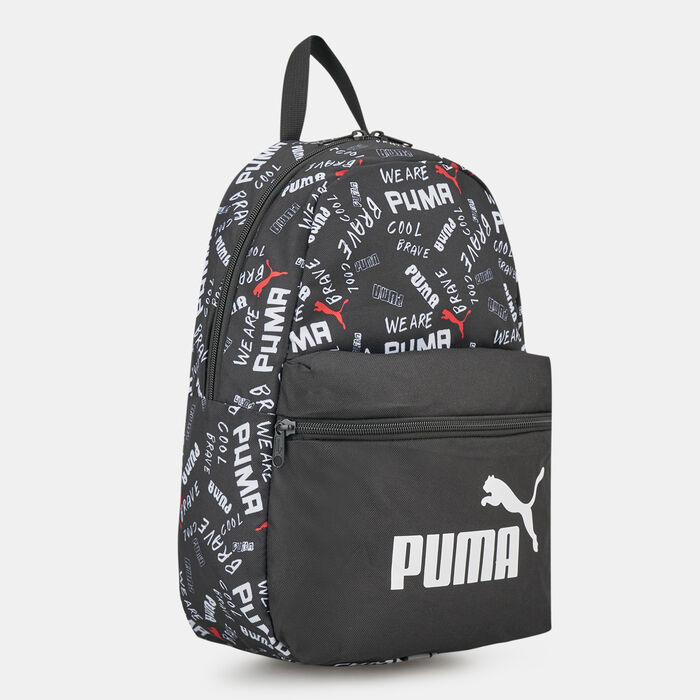 PUMA Kids' Phase Backpack (Small) Black PUMA Kids' Phase Backpack (Small) Black image number 2