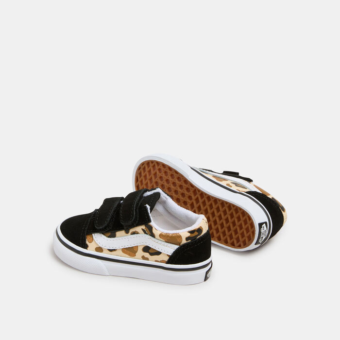 Vans Kids' Old Skool Unisex Shoes (Baby and Toddler) Black image number 2