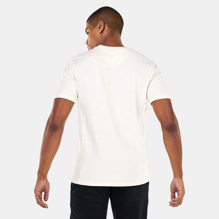 Sun and Sand Sports Men's Jacquard T-Shirt White Sun and Sand Sports Men's Jacquard T-Shirt White image number 1