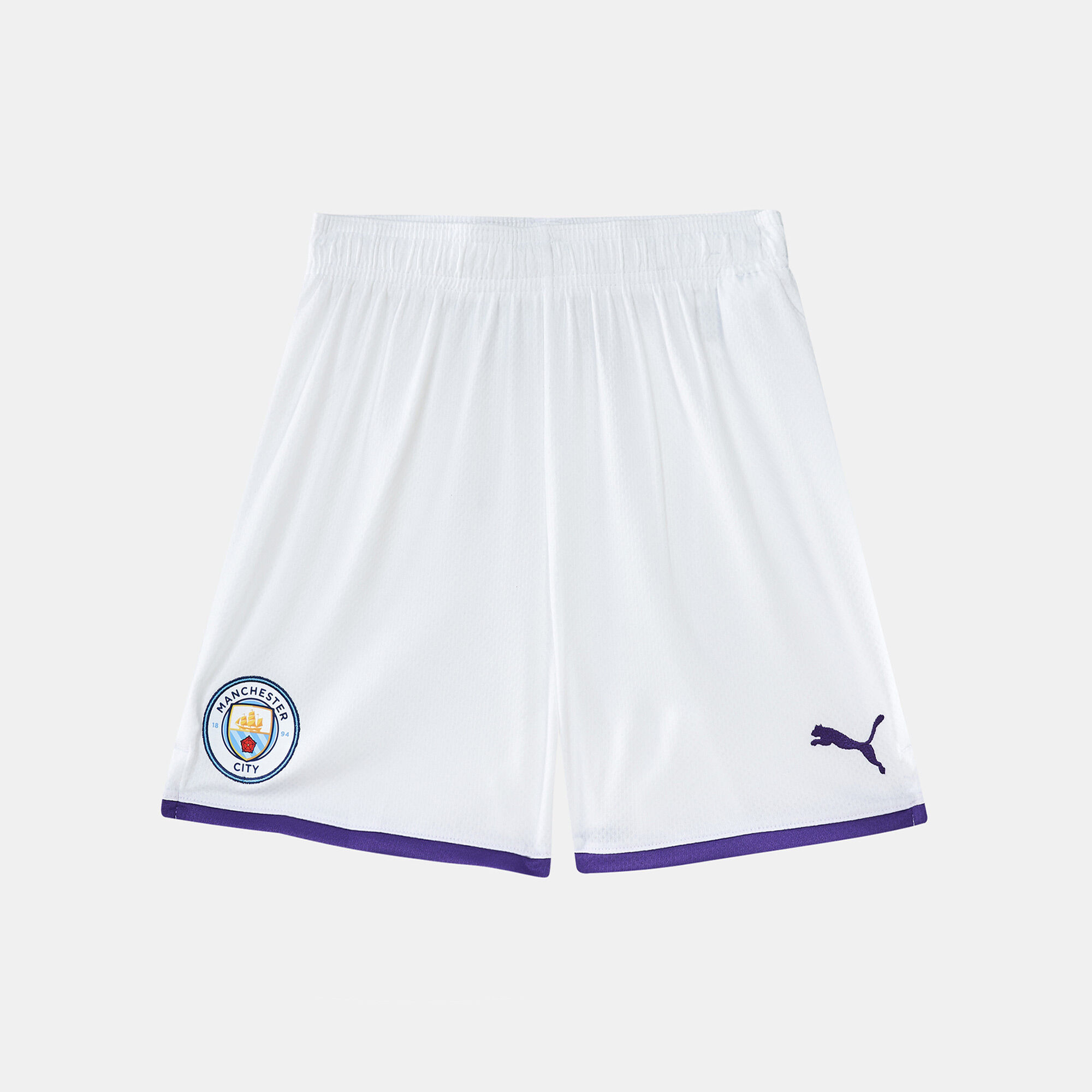 Kids Manchester City F.C. Home Football Shorts 2019 20