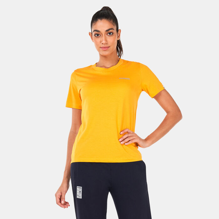 Napapijri Women's Fenix T-Shirt yellow Napapijri Women's Fenix T-Shirt yellow image number 0
