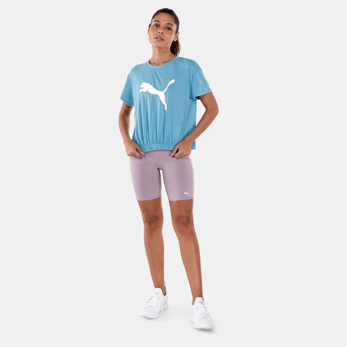 PUMA Women's Modern Sports Fashion T-Shirt Blue PUMA Women's Modern Sports Fashion T-Shirt Blue image number 2
