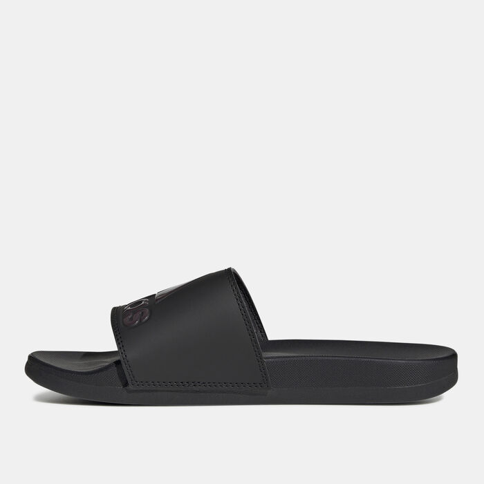 adidas Women's Adilette Comfort Slides Black adidas Women's Adilette Comfort Slides Black image number 2