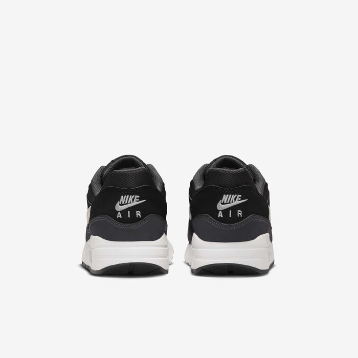 Nike Kids' Air Max 1 Shoes (Older Kids) Black image number 5