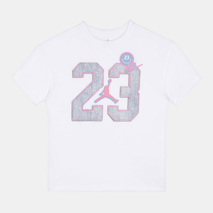 Nike Kids' Blue Jeans and Bling T-Shirt Black Nike Kids' Blue Jeans and Bling T-Shirt Black image number 0