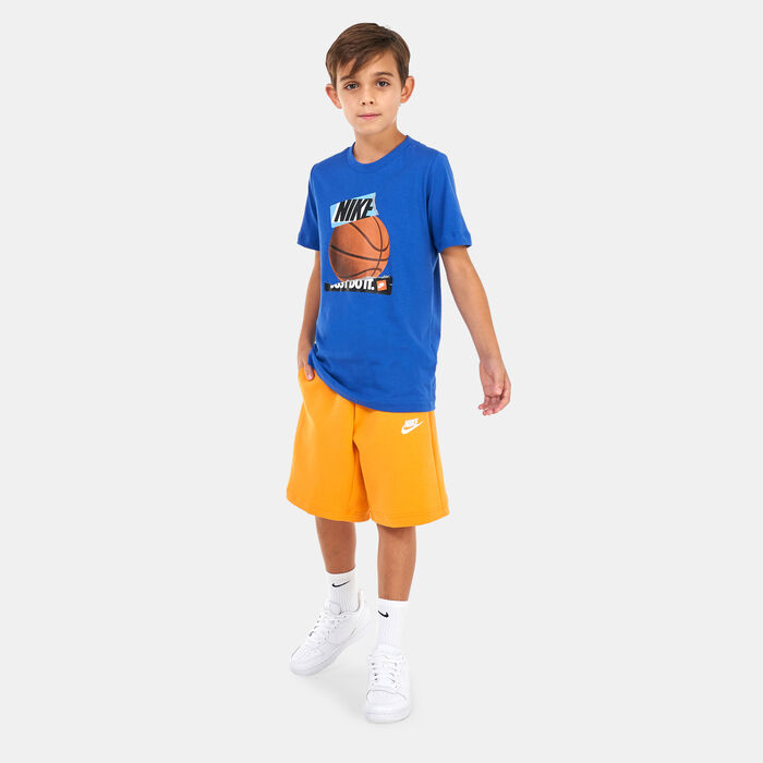Nike Kids' Sportswear T-Shirt (Older Kids) Blue image number 2