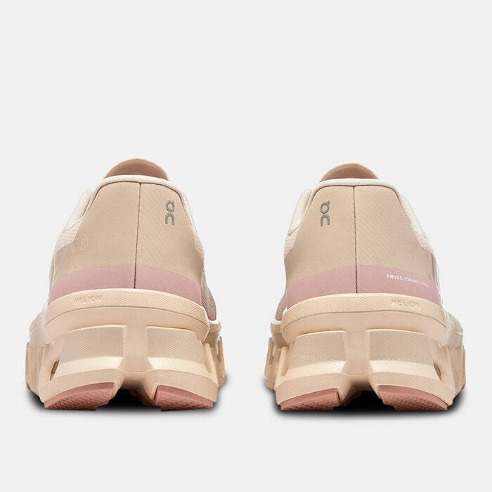 On Women's Cloudmonster Running Shoes Pink On Women's Cloudmonster Running Shoes Pink image number 5