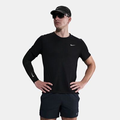 Nike Men's Miler Breathe Dri-FIT Running Top Black
