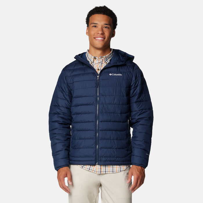 Columbia Men's Powder Lite II Hiking Puffer Jacket Blue Columbia Men's Powder Lite II Hiking Puffer Jacket Blue image number 0