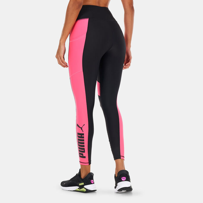 PUMA Women's Fit EVERSCULPT 7/8 Training Leggings Black image number 1