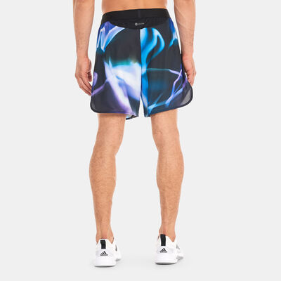 adidas Men’s Designed 4 Training HEAT.RDY Allover Print HIIT Shorts Multi-Color