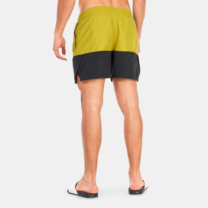 Nike Swim Men's Split Swim Trunks Green Nike Swim Men's Split Swim Trunks Green image number 1