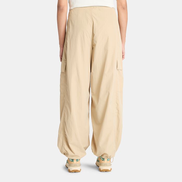 Timberland Women's DWR Parachute Pants Beige Timberland Women's DWR Parachute Pants Beige image number 1