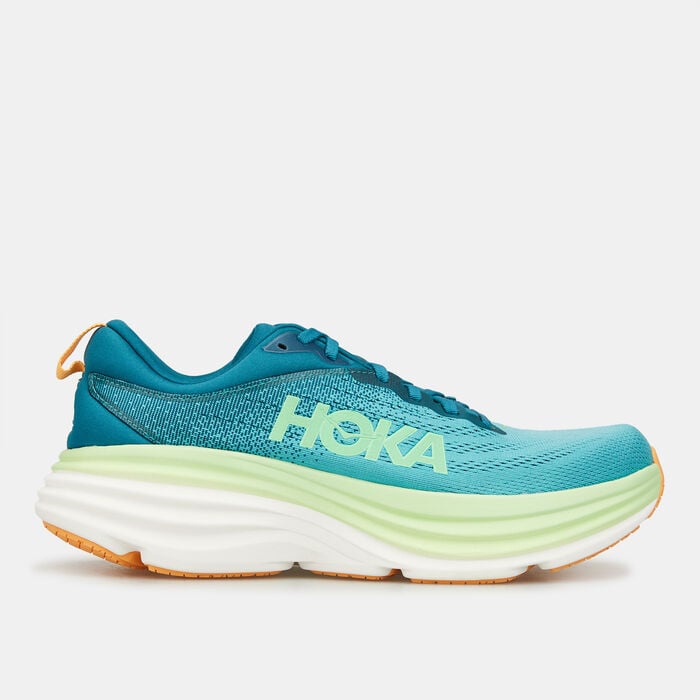 HOKA Men's Bondi 8 Running Shoe Blue HOKA Men's Bondi 8 Running Shoe Blue image number 0