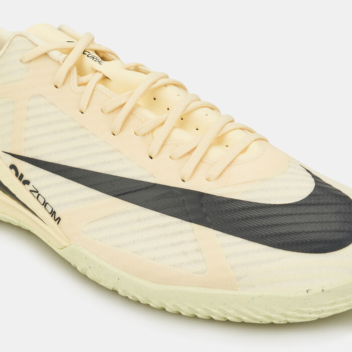 Nike Mercurial Vapor 15 Academy Indoor Court Football Shoes Ivory image number 4