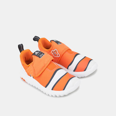 adidas Kids' x Disney Suru365 Finding Nemo Slip-On Shoe Orange