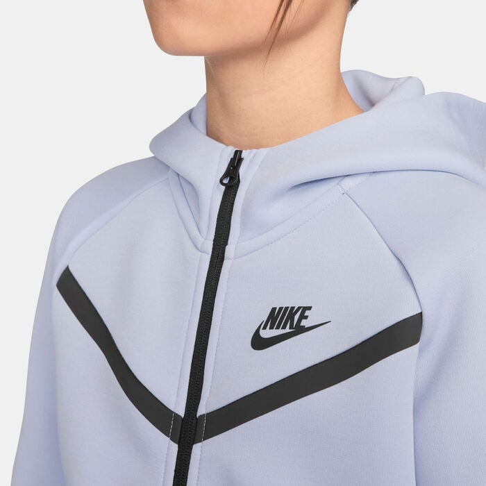 Nike Kids' Sportswear Tech Fleece Hoodie Black image number 2