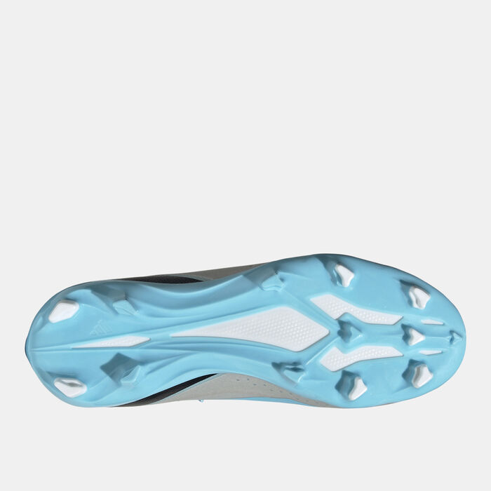 adidas Kids' x Crazyfast Messi.3 Firm Ground Football Shoe Grey adidas Kids' x Crazyfast Messi.3 Firm Ground Football Shoe Grey image number 3