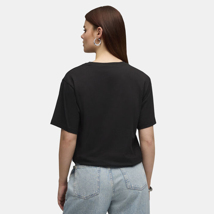 PUMA Women's HER Graphic T-Shirt Black image number 1