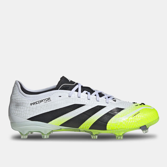 adidas Men's Predator Pro Firm Ground Football Shoes White adidas Men's Predator Pro Firm Ground Football Shoes White image number 0