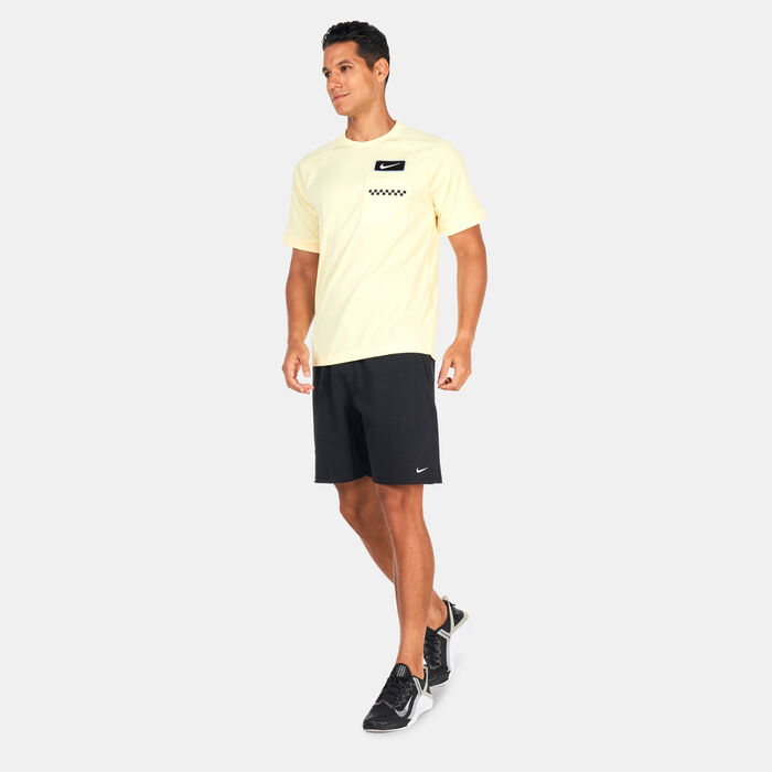 Nike Men's Dri-FIT Fleece Shorts Black Nike Men's Dri-FIT Fleece Shorts Black image number 2