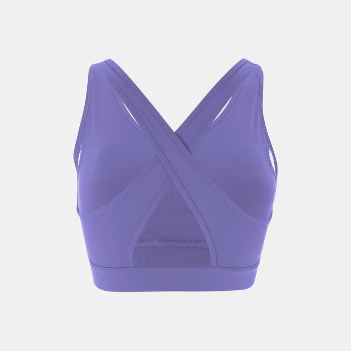 Sun and Sand Sports Women's Active Medium-Support Sports Bra Purple image number 1