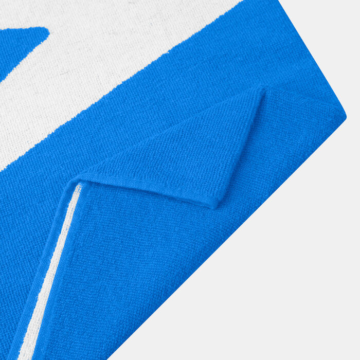 Speedo Logo Beach Towel Blue Speedo Logo Beach Towel Blue image number 4