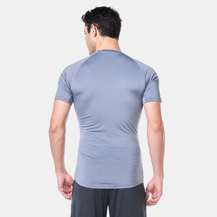 Nike Men's Pro Dri-FIT Training Top Grey Nike Men's Pro Dri-FIT Training Top Grey image number 1