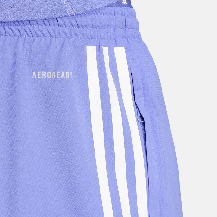 adidas Men's Own the Run 3-Stripes Pants Blue adidas Men's Own the Run 3-Stripes Pants Blue image number 4