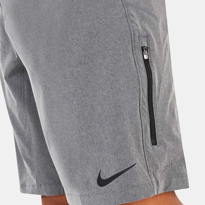 Nike Swim Men's Merge 9-Inch Hybrid Swimming Shorts Grey image number 3