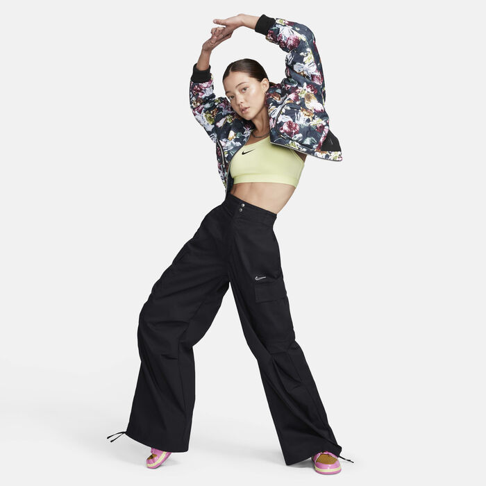 Nike Women's Sportswear High-Waisted Cargo Trousers Black Nike Women's Sportswear High-Waisted Cargo Trousers Black image number 5