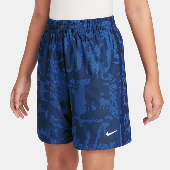 Nike Kids' Dri-FIT Multi Training Shorts Blue Nike Kids' Dri-FIT Multi Training Shorts Blue image number 2
